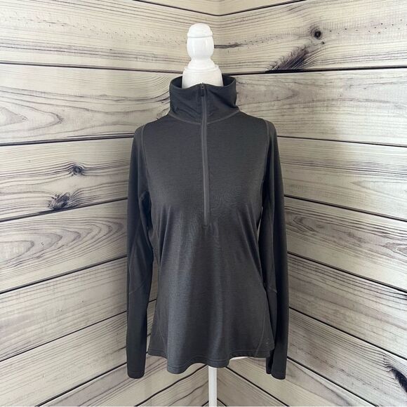 Columbia Titanium Omni-Shade Grey Quarter Zip Pullover - Picture 9 of 10